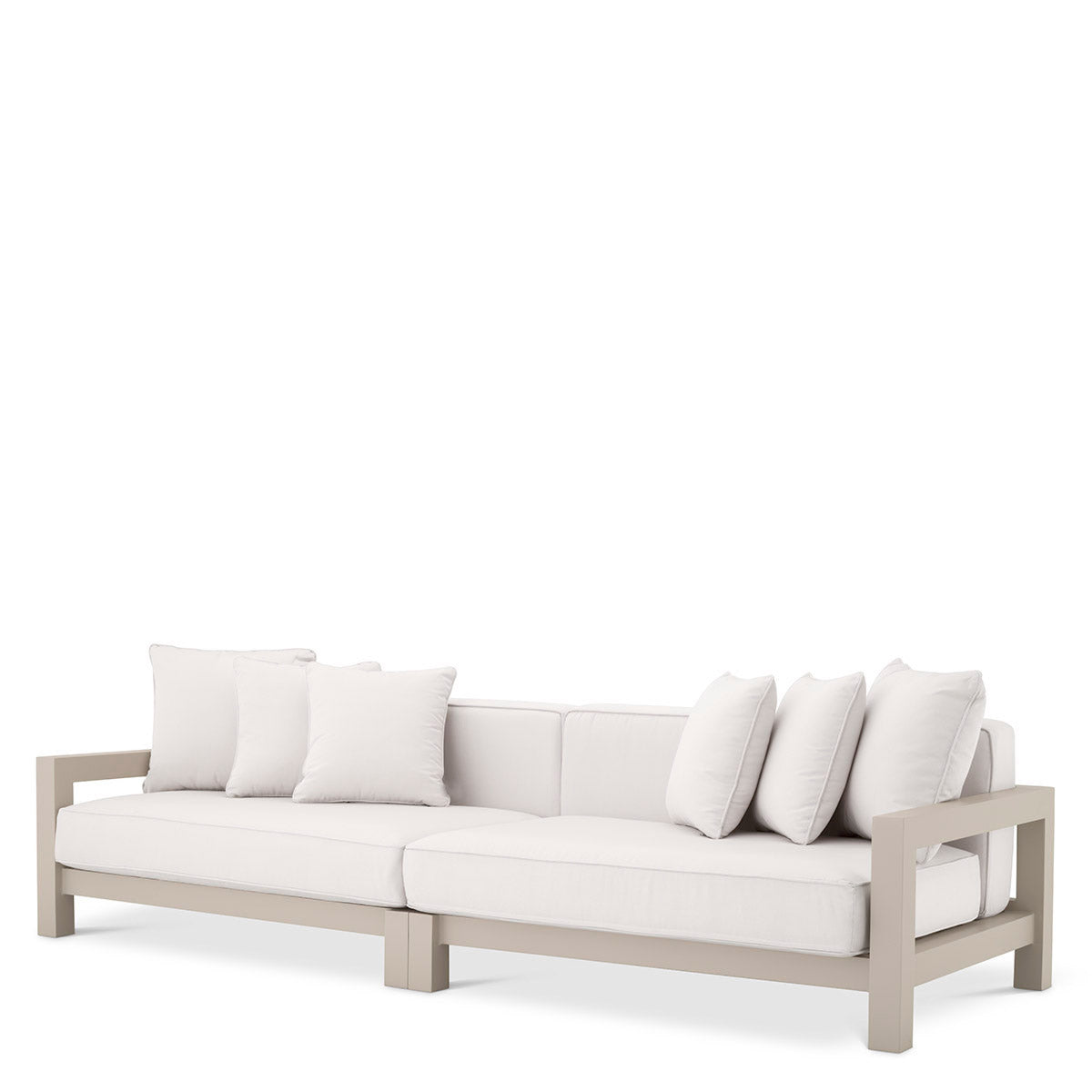 Antibes Vizon Rengi Bej Rengi Outdoor Kumaşlı Dış Mekan Koltuk Kanepe